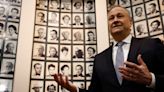 Emhoff says somber Auschwitz visit key to antisemitism work