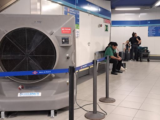 Ventiladores gigantes en el Metro contra las olas de calor: una solución asiática para Madrid