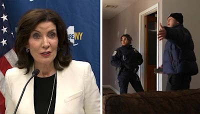 Gov. Hochul speaks on new anti-squatter law: They 'do not have the rights of tenants'