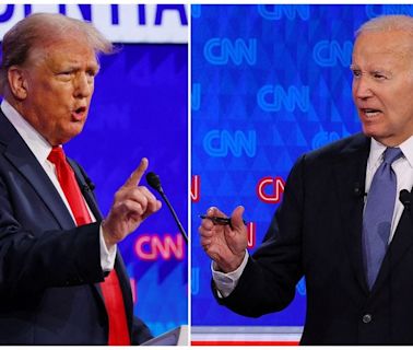 Trump predice que Biden seguirá en la carrera presidencial: “Tiene ego y no quiere renunciar” - La Tercera