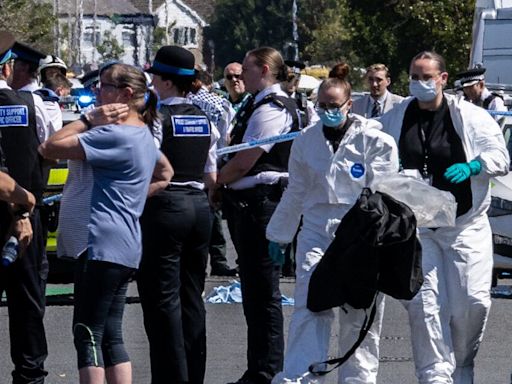 Child feared dead and at least eight injured after ‘horror movie’ knife attack