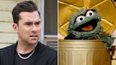 Ew, David! Watch Schitt's Creek meet Sesame Street as Dan Levy grosses out Oscar the Grouch