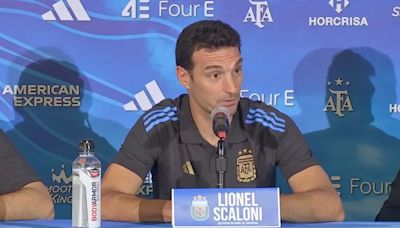 “Garnacho va a estar en la Copa América, ¿tenés esa duda?”: la contundente frase de Scaloni a horas de la lista definitiva para el torneo