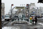 Paris Métro entrances by Hector Guimard