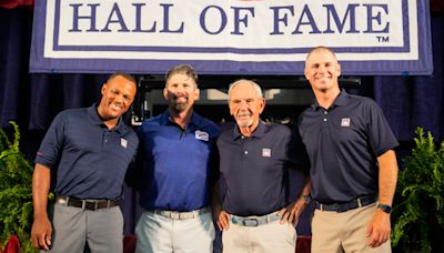 Todd Helton calls Tony Vitello the best coach in college baseball during Hall of Fame speech