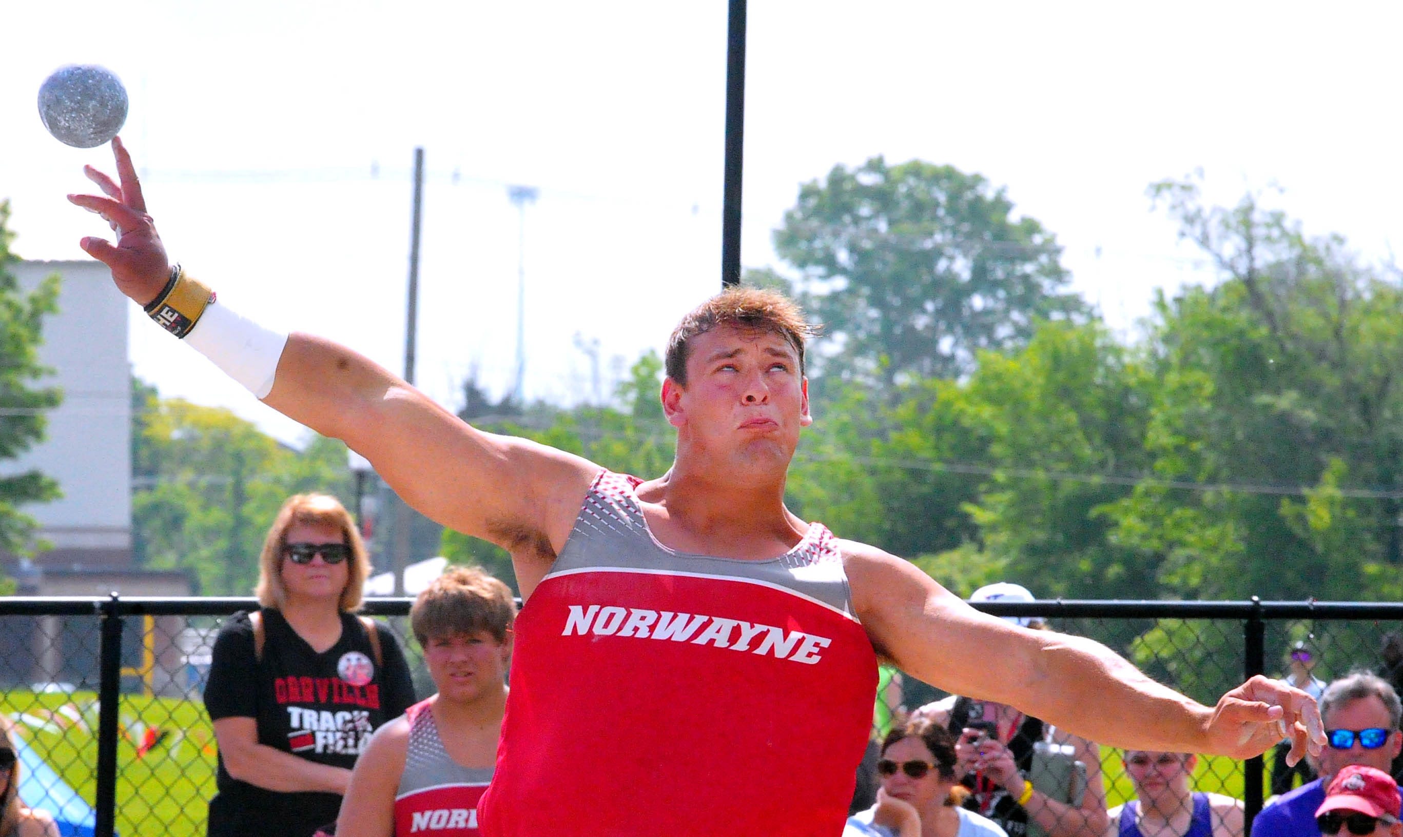 Dillon Morlock headlines three local Div. II state discus qualifiers