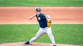 Compounding mistakes on the mound sinks Michigan’s offensive efforts, falls 12-8 to Michigan State