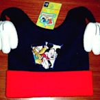 正版全新Disney迪士尼米老鼠米奇與布魯托/米奇手套造型毛線帽童帽Mickey Mouse