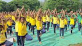 Various organisations celebrate yoga day in Belagavi