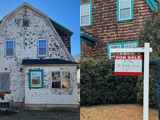A millennial couple bought an abandoned cottage for half the price of nearby houses. It's a major fixer-upper, but it's worth it.