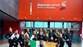 Dance fever at Shannon Airport as Kerry troupe departs for World Dance Championships