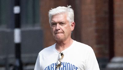 Phillip Schofield steps out for a stroll amid comeback speculation