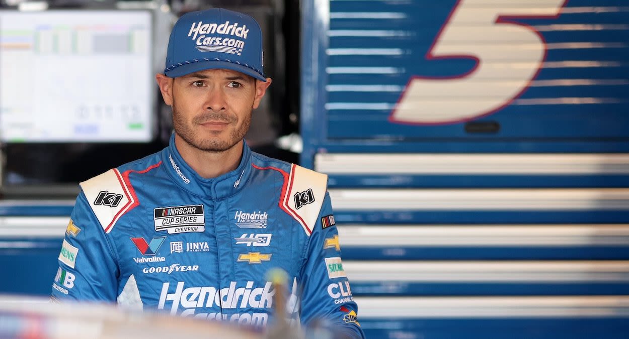 Kyle Larson Returns Fire After Another Team's Spotter Criticizes Him