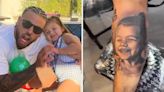 'The Challenge' 's Cory Wharton Gets Tattoo of Daughter Mila's Face: 'Added to the Collection'