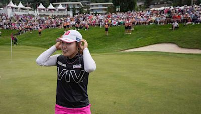 Furue of Japan wins Evian Championship for her 1st major, beats Australian Kyriacou by 1 shot