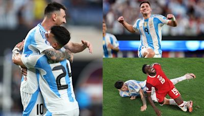 Julian Alvarez proves worth while Lionel Messi shines, but Alphonso Davies falls to injury: Winners and Losers from Argentina's Copa America semifinal victory over...