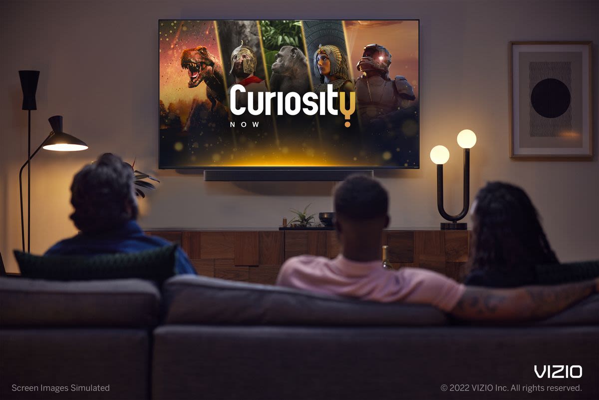 Curiosity Launches FAST Channel on Vizio Smart TVs
