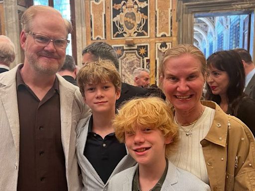 Jim Gaffigan Brought His Kids to Meet Pope Francis — and Then His Son Almost Got in Trouble at the Vatican