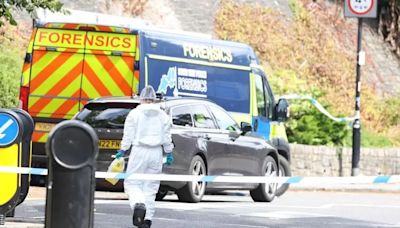 Eyewitnesses describe moment cyclist chased suspect after human remains dumped in suitcases at Clifton Suspension Bridge