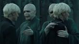 Tom Felton says 'Harry Potter' costar Ralph Fiennes improvised Voldemort and Draco's awkward hug in the last movie