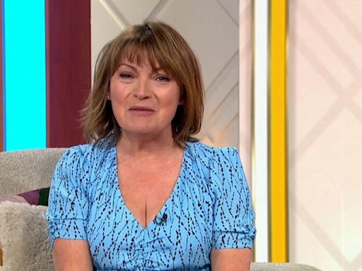 Lorraine Kelly leaves ITV co-star red-faced with 'slap and tickle' confession