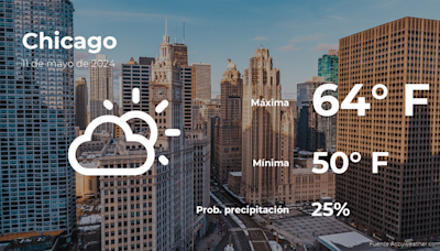 Chicago: el tiempo para hoy sábado 11 de mayo - El Diario NY