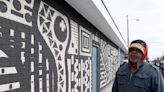 Canton artist creates multilingual mural to showcase diverse Shorb neighborhood