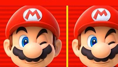 Solo los grandes fans de Super Mario superan el reto: halla las dos diferencias entre las imágenes