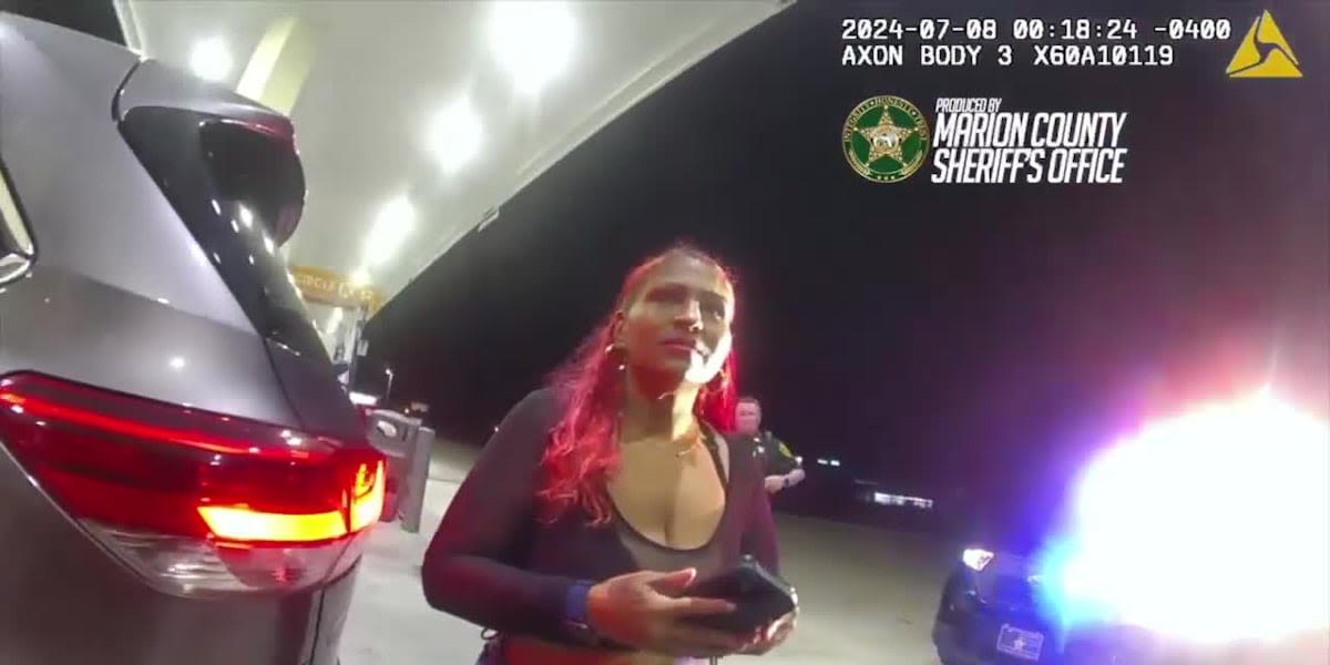 Woman attempts to fuel car during DWI traffic stop, sheriff’s office says