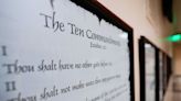 Challenge to requirement for Louisiana classrooms to display Ten Commandments