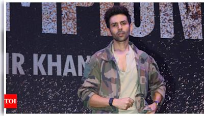 Days after losing relatives in a tragic accident, Kartik Aaryan launches 'Chandu Champion' trailer at his hometown Gwalior: 'A lot is happening in life...' | - Times of India