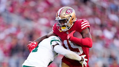 49ers standout Week 1 WR day-to-day after ankle injury