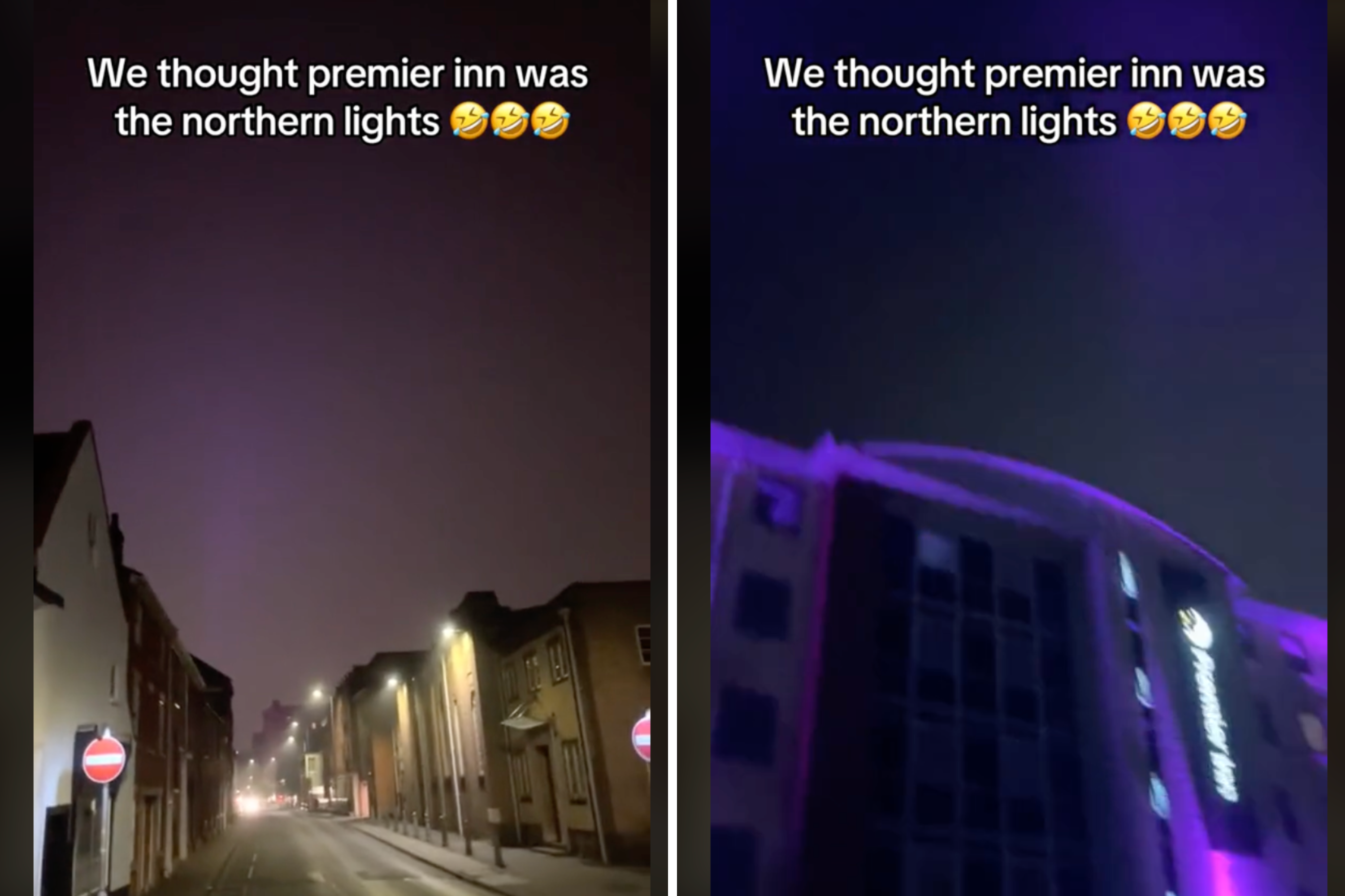 Friends think they are seeing Northern Lights, they are in for a surprise