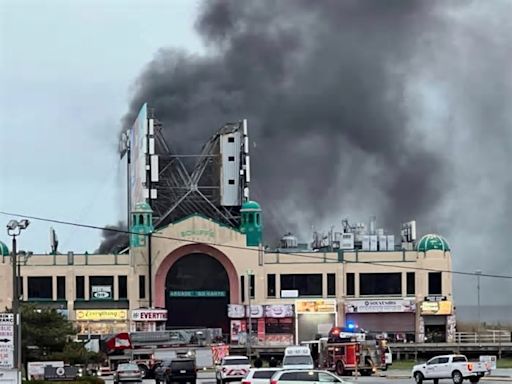 Atlantic City Boardwalk blaze damages multiple businesses