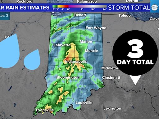 How much rain did we get across Indiana? | Live Doppler 13 Weather Blog