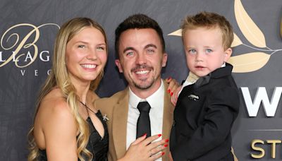 Frankie Muniz and wife Paige's 3-year-old son Mauz makes red carpet debut