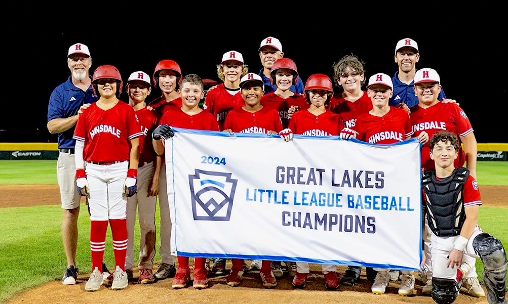 Hinsdale Little League’s Great Lakes Region win sends team to Little League World Series