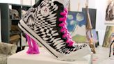 Ridgefield exhibit 'shoe-cases' artists' sneaker creations for charity