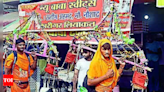To woo kanwariyas, Muslim-run shops sport devotional themes | Bareilly News - Times of India