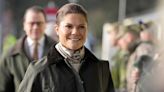 Swedish Crown Princess Victoria starts officer training