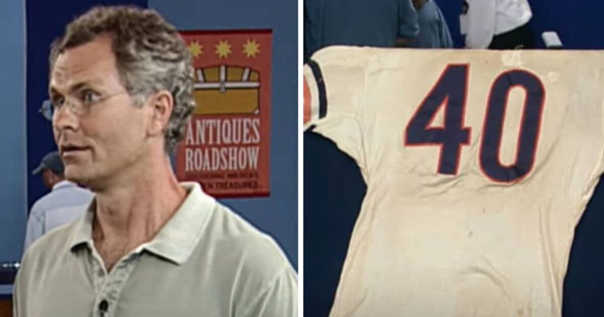 Antiques Roadshow guest saved five-figure jersey from wife using it as a 'rag'