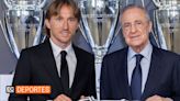 Luka Modric firma por un año más con el Real Madrid