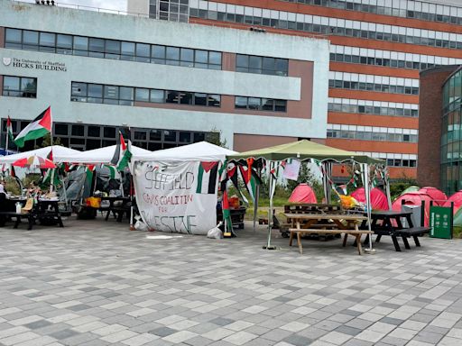 Court allows university to clear Gaza protest camp