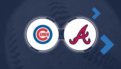 Braves vs. Cubs TV Channel and Live Stream Info for May 23