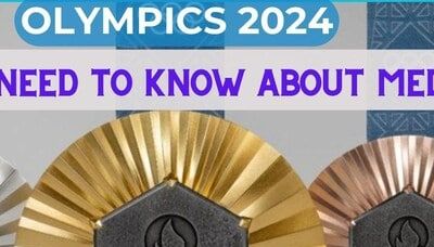 Paris Olympics 2024: Do Olympics medals shine with a touch of real gold?