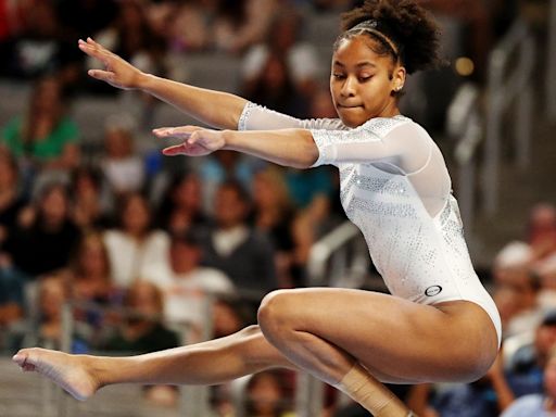 Skye Blakely withdraws from U.S. Olympic gymnastics trials after suffering an Achilles injury