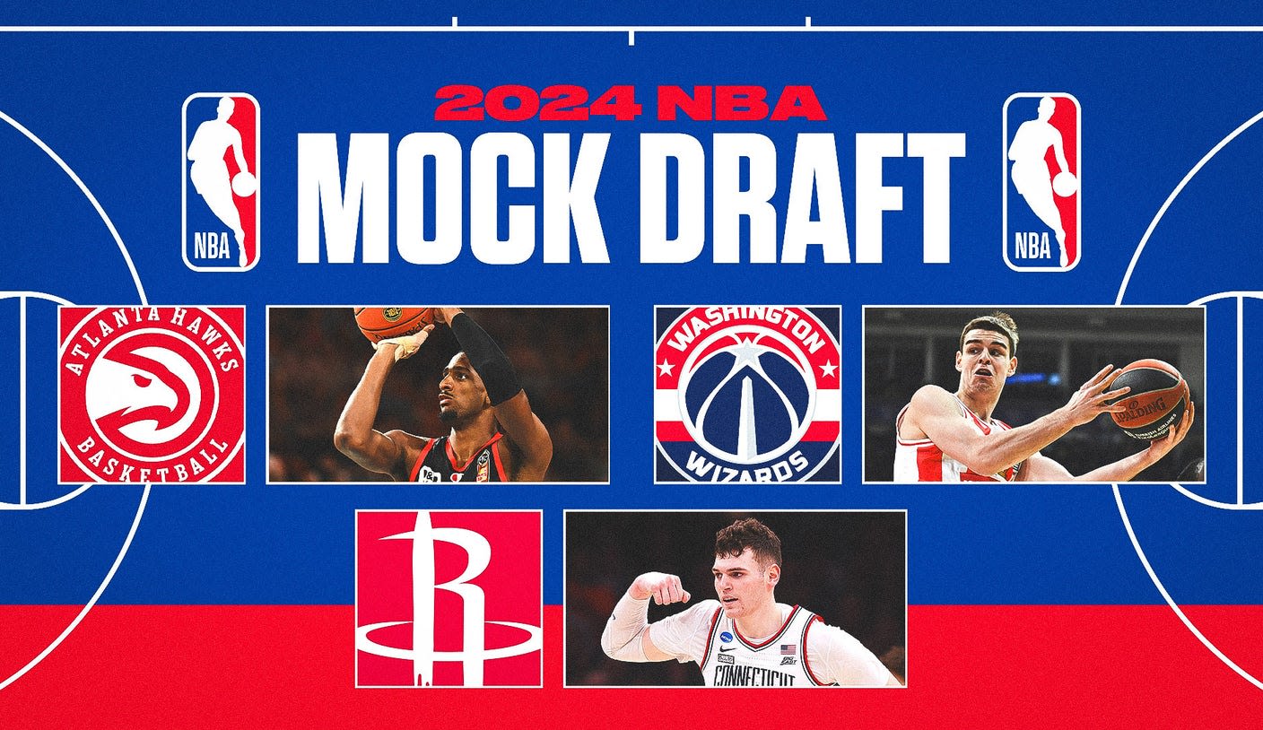2024 NBA Mock Draft: Hawks take Alex Sarr with top pick; Donovan Clingan to Rockets