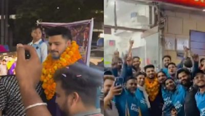Watch: KKR Pacer Vaibhav Arora's Grand Homecoming After IPL Triumph - News18