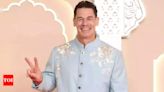 John Cena raves about 'fantastic' Indian street food at Anant Ambani - Radhika Merchant wedding: 'Eager to test spice meter' | Hindi Movie News - Times of India