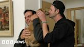 Dog's UK reunion with owners after being lost in Australia